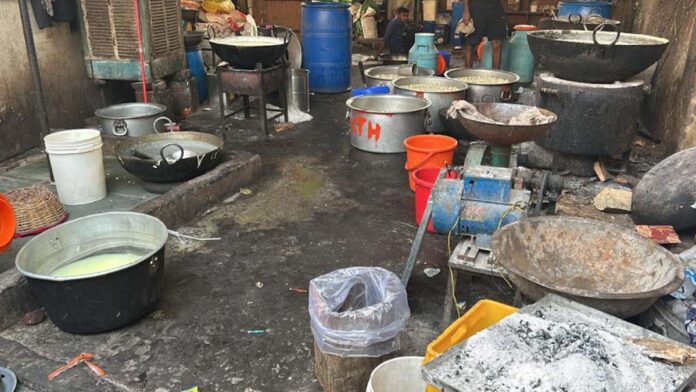 Food safety officers raided various sweet shops