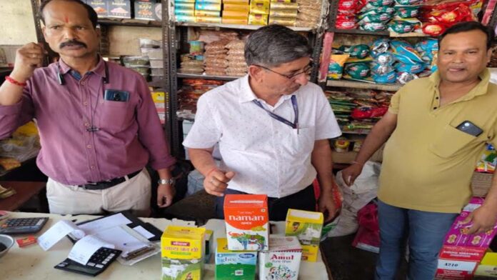 The health department raided various establishments