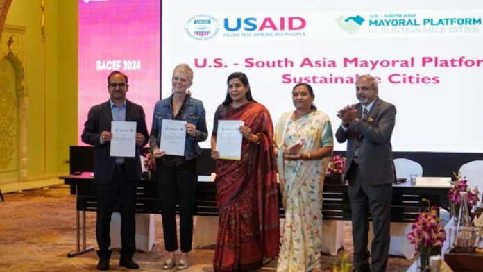 MoU signed between Municipal Corporation Greater and ICLEI USA and ICLEI South Asia