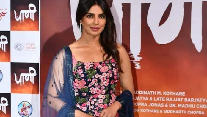 Priyanka Chopra Jonas' film 'Paani' will be released in theaters on October 18