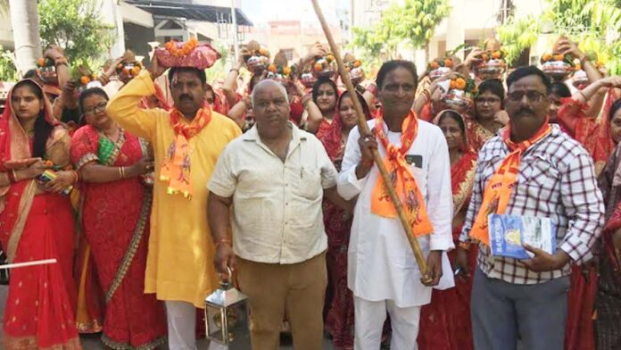 Ram Katha begins in Shiva Garden, procession of 111 urns takes place