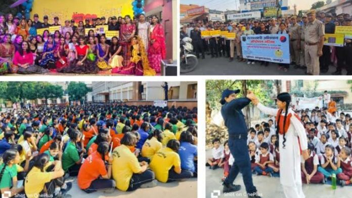 Mahila Garima Abhiyan: Police is making hundreds of women and girls aware every day