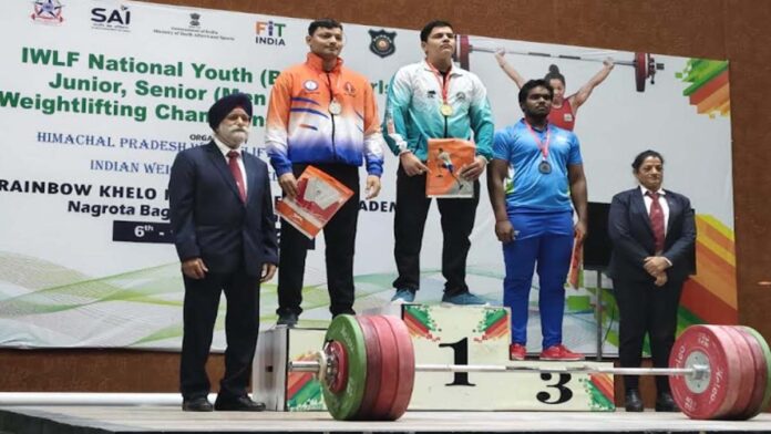 Rajasthan got four medals in national weightlifting