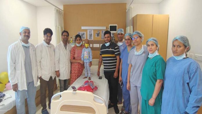 Successful treatment of a 4-year-old girl suffering from a rare blood disorder at Manipal Hospital Jaipur