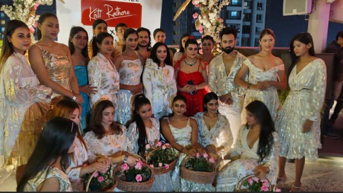 Kirti Rathore's designs adorn the ramp walk at the Asian Fashion Tour
