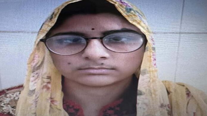 Sudha Kanwar, wife of Rohit Godara gang's active member Amarjeet Bishnoi