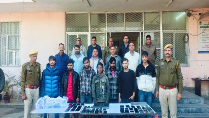 Five miscreants including the gang leader arrested while planning robbery