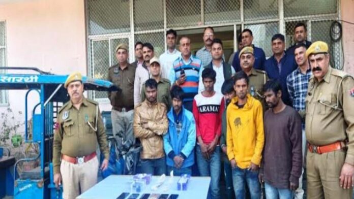 Six miscreants planning robbery arrested