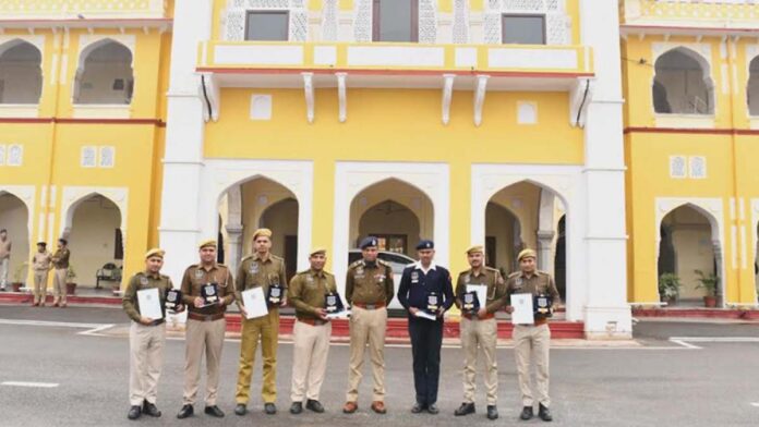 Six policemen honoured with Constable of the Month award Six policemen honoured with Constable of the Month award
