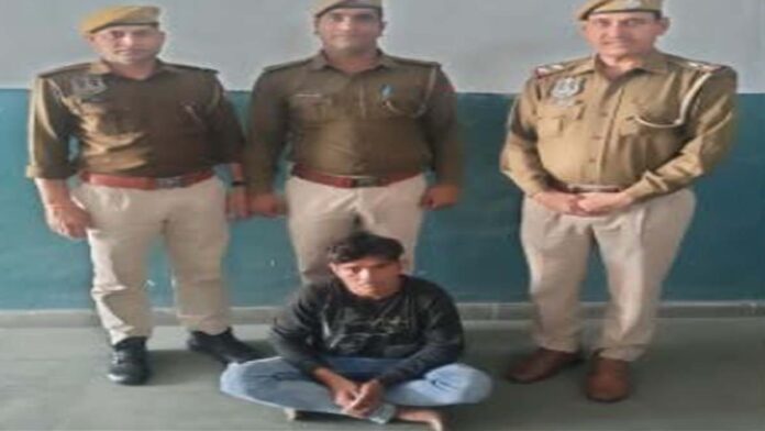 A miscreant arrested with two illegal live cartridges