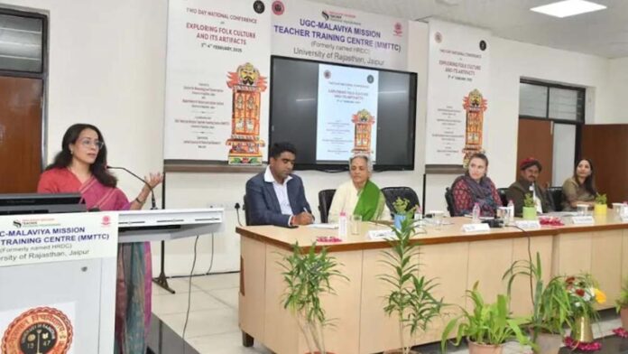 Organizing a two-day national seminar on the topic 