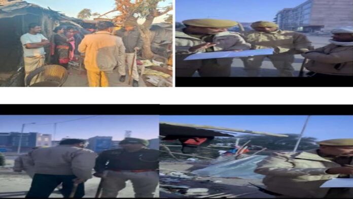 Police launched a massive campaign to check and raid suspicious persons and criminal elements