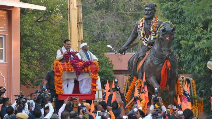 Shivaji Jayanti festival organized at Raj Bhavan