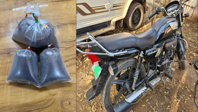 Action by Central Narcotics Bureau: Person arrested with 4.260 kg of illegal opium