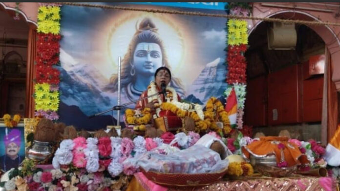 Purnahuti of Shiva Mahapuran in White Siddhi Ganesh Temple