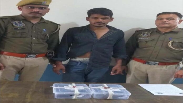 Two accused arrested with two illegal country-made pistols and six live cartridges