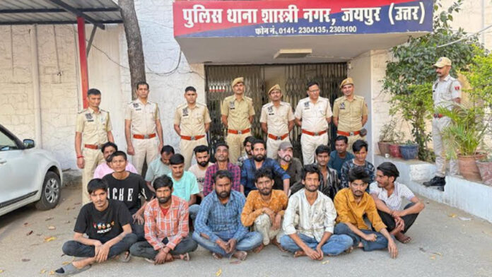 Police launched a campaign and arrested 700 hardcore suspected criminals