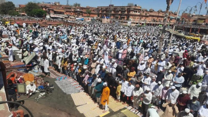 Last Friday namaz was offered