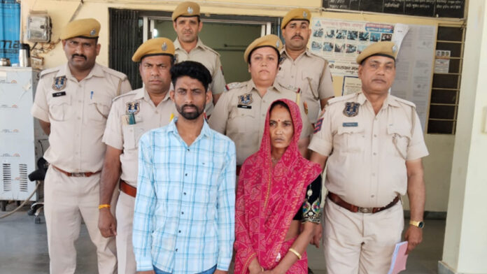 The wife along with her lover killed her husband