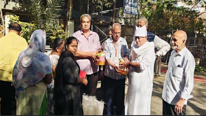 Ration distributed to 425 poor and helpless families