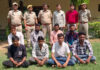 रूपा मीणा की जेल से वापसी पर जश्न मनाने वाले आठ संदिग्ध बदमाश गिरफ्तार Eight suspected miscreants celebrating Rupa Meena's return from jail arrested