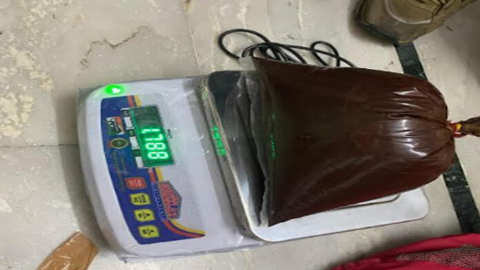 1.788 kg illegal opium recovered from Rajasthan Roadways bus and one person arrested