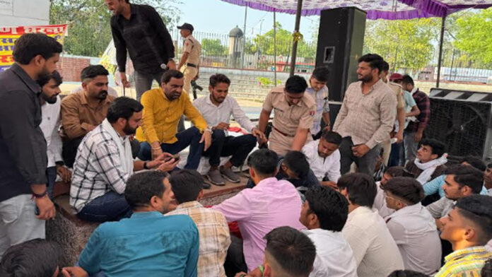 Youth Aakrosh Maha Rally today: MP Beniwal said the youth of the state are in a mood to fight till the end
