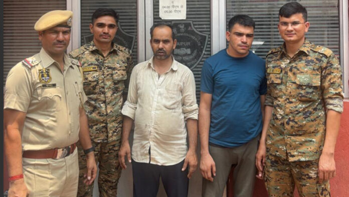 Two accused arrested for planning and paying money to help prisoners escape from jail