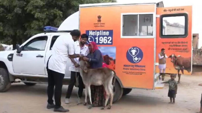 44 lakh animals got free treatment with one call