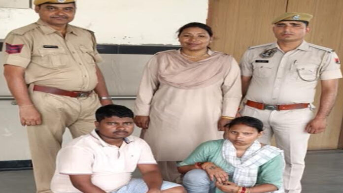 Servant couple who fled with cash and jewellery worth Rs 50 lakh arrested