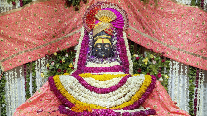 Devotees gathered on the occasion of Pran Pratishtha of Khatu Naresh