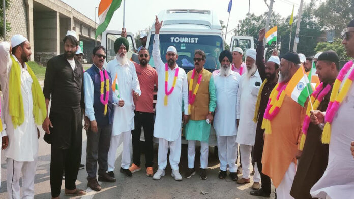 Muslim National Forum India tour from Jaipur Rajasthan to Jammu Kashmir Srinagar Pahalgam Lal Chowk