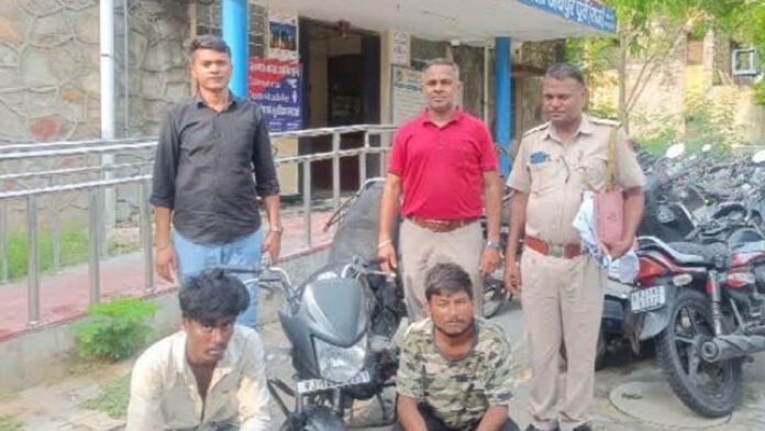 Two miscreants of two-wheeler theft gang arrested