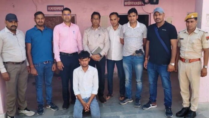 Rewarded criminal Shyampal Thakur arrested