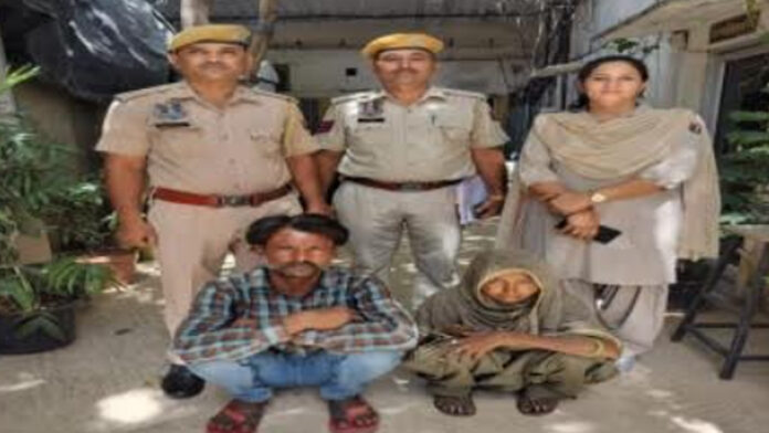 Couple arrested for stealing auto rickshaw