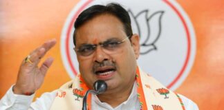 मुख्यमंत्री भजनलाल शर्मा के नेतृत्व में वंदे गंगा जल संरक्षण जन अभियान–2026 का शुभारंभ 25 मई को The party of 14 people who founded Jansangh is an organization of 14 crore workers: Chief Minister Bhajan Lal Sharma