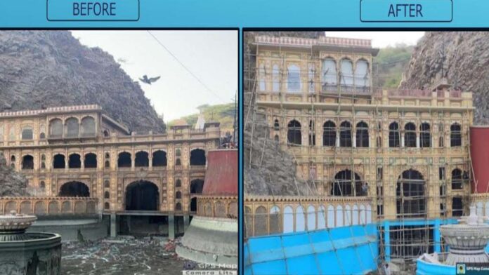 The picture of the temple of Galtaji changed due to the efforts of Jaipur district administration