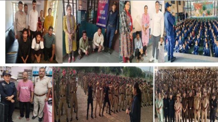 In Jaipur, 29448 women and girls were made aware by counselling 3014 miscreants