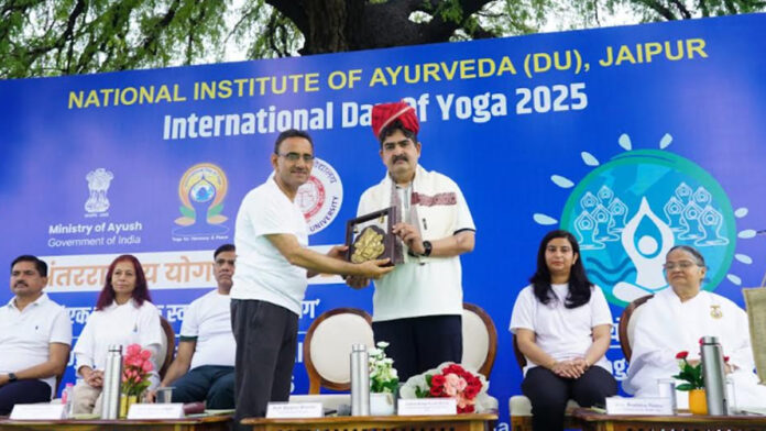 National Institute of Ayurveda: Jantar Mantar becomes the confluence of yoga and culture