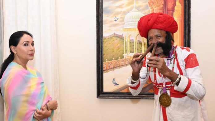 Folk artist Ramnath Choudhary's talent will get state and national honor