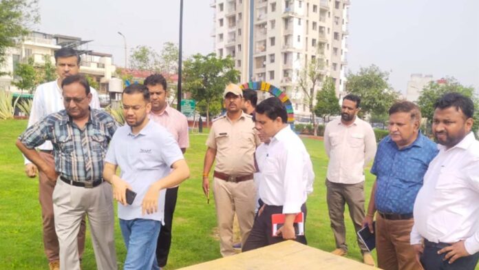 Greater Municipal Corporation Commissioner Dr. Gaurav Saini was seen on alert mode as soon as he took charge