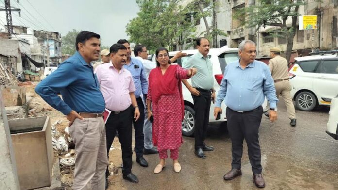 Heritage Corporation: Commissioner Dr. Nidhi Patel visited the area