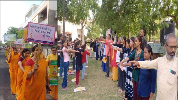 Rally taken out for de-addiction on World No Tobacco Day