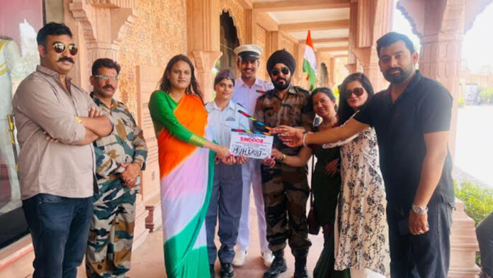 Grand inauguration of shooting of patriotic song 'Sindoor Ka Apmaan'
