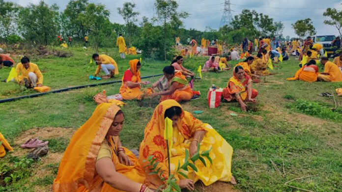 Gayatri Parivar will run a massive tree plantation campaign from Guru Purnima to Janmashtami