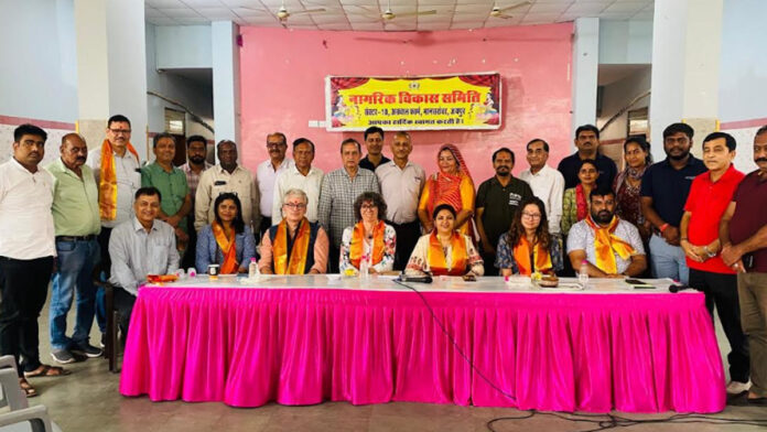 As part of the Swachhta Abhiyan, officials of the Netherlands Embassy conducted cleanliness inspection in Adarsh Ward No. 75
