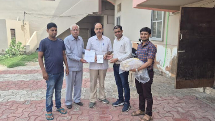 National Institute of Ayurveda received a manuscript related to Ayurveda