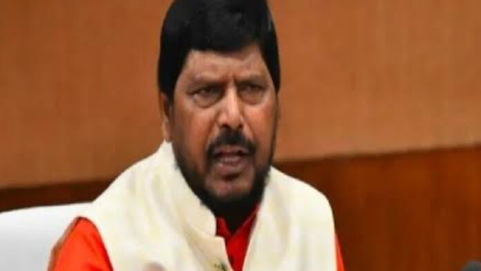 Union Social Justice and Empowerment Minister Ramdas Athawale