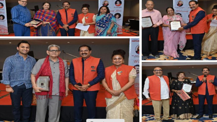 Rotary Club Jaipur Midtown felicitated dedicated members and charter members