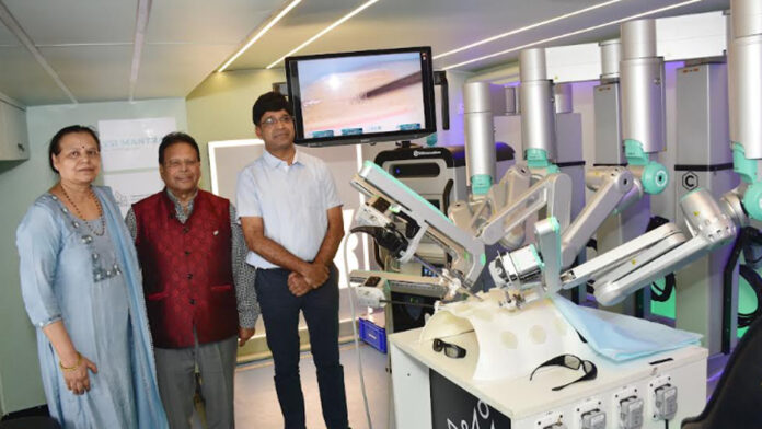 SSI MANTRA-M ‘Made in India’ Surgical Robot travels from Gurugram to Jaipur